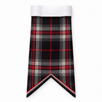 Hand Made Spirit of Bruce Tartan Flashes for Highland Wear