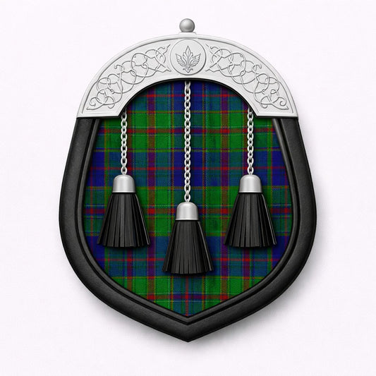 Handmade Adams tartan sporran with traditional Highland design for Scottish kilt outfits
