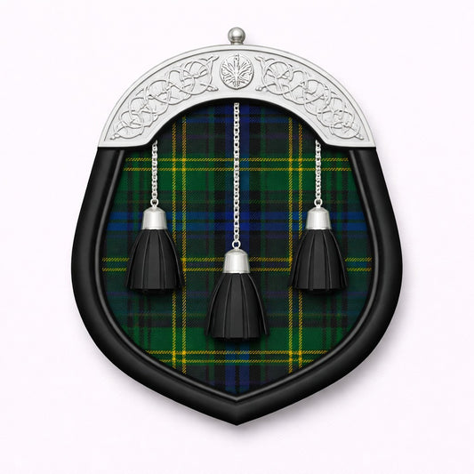 Handmade Allison tartan sporran with traditional Highland design for Scottish kilt outfits