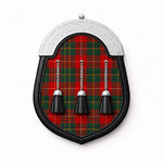 Christmas Tartan Sporran – Handmade Festive Scottish Wear