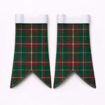 Handmade Cunningham Tartan Flashes for Kilts – Premium Quality
