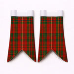 Handmade Dunbar Tartan Flashes for Kilts – Premium Quality