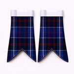 Handmade Dunlop Tartan Flashes Scottish Kilt Wear