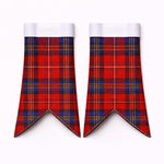 Handmade Fife Tartan Flashes for Kilts – Premium Quality