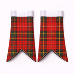 Handmade Fraser of Lovat Tartan Flashes for Kilts – Premium Quality