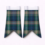 Handmade Gallagher Tartan Flashes for Kilts – Premium Quality