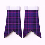 Handmade Gilmour Tartan Flashes Scottish Kilt Wear