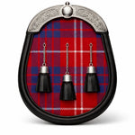 Hamilton Tartan Sporran – Handmade Traditional Scottish Wear