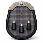 Harris Mist Tartan Sporran – Handmade Scottish Wear