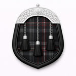 Hebridean Heather Tartan Sporran – Handmade Classic