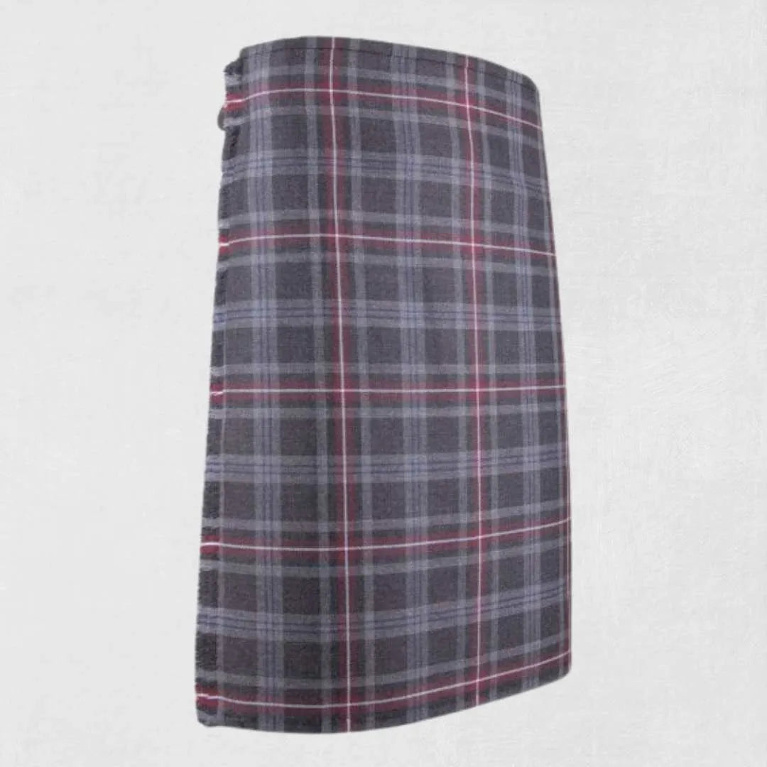 Hebridean Heather tartan kilt in traditional Scottish style