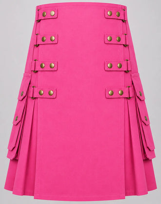 pink kilt