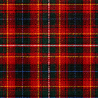 Innes Red Modern Tartan Kilt featuring vibrant red Scottish clan tartan with pleated Highland design