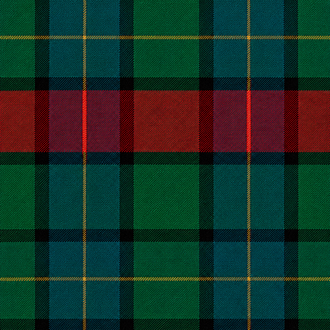 Innes Red Weathered Tartan Kilt featuring muted Scottish clan tartan with traditional pleated Highland design
