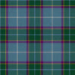 Isle Of Man tartan displayed in formal Scottish Highland wear style with classic plaid pattern and heritage-inspired design