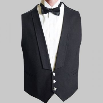 Jacobean Jacobite kilt waistcoat made to measure traditional Highland vest worn with kilt