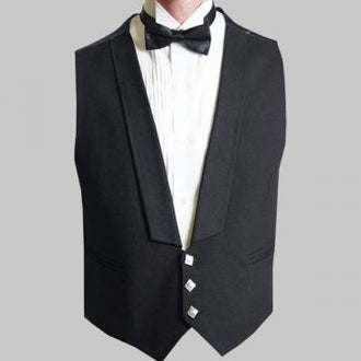 Jacobean Jacobite kilt waistcoat made to measure traditional Highland vest worn with kilt