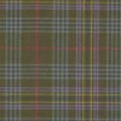 Kennedy Weathered tartan displayed in formal Scottish Highland wear style with muted plaid pattern and heritage-inspired design