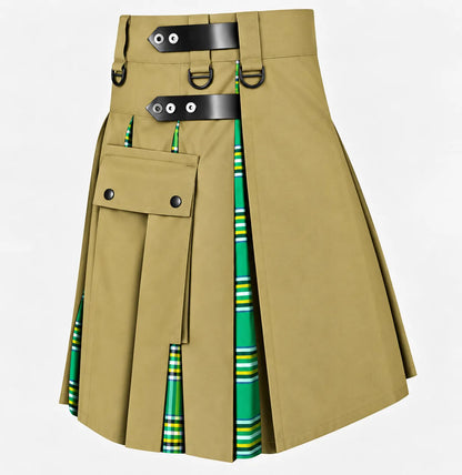 khaki kilt