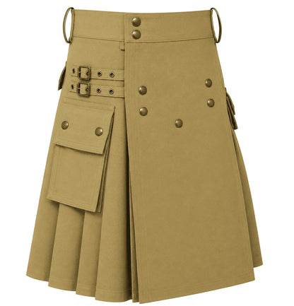 khaki kilt