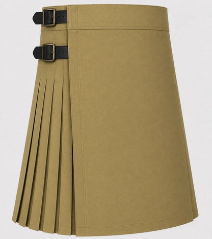 khaki kilt