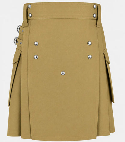 khaki kilt