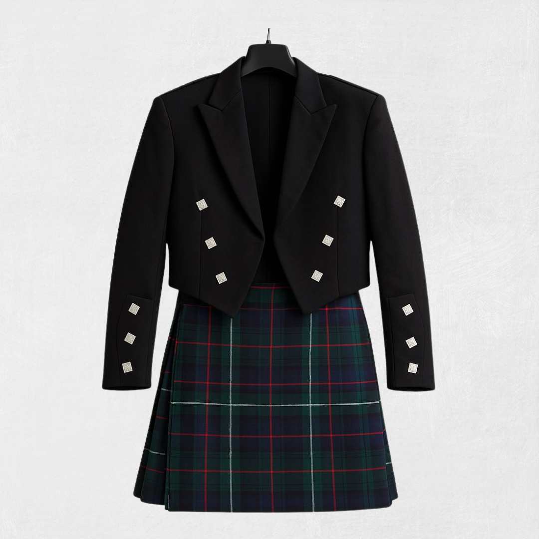 Mackenzie Tartan Kilt Dress with Prince Charlie Jacket Outfit