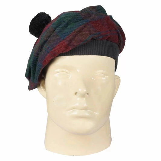 Lindsay Modern Tartan Tammy Hat – Scottish Tam O’ Shanter