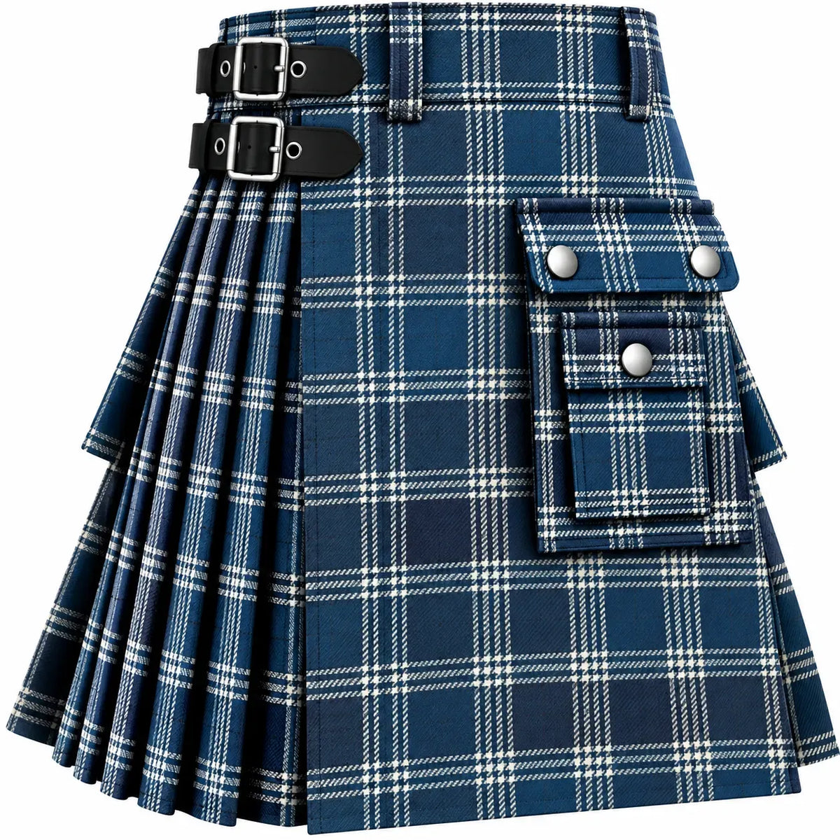 MacDonald Lord of The Isles Hunting Ancient Tartan Kilt in traditional Scottish Highland style