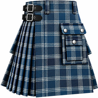 MacDonald Lord of The Isles Hunting Ancient Tartan Kilt in traditional Scottish Highland style