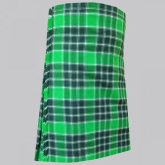 MacDonald Lord of the Isles ancient tartan kilt for men, traditional Scottish pleated kilt
