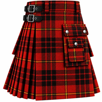 MacDonald Of Ardnamurchan Ancient Tartan Kilt in traditional Scottish Highland style