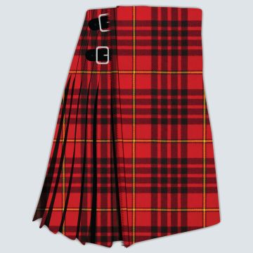 MacDonald Of Ardnamurchan Tartan Kilt in traditional Scottish Highland style
