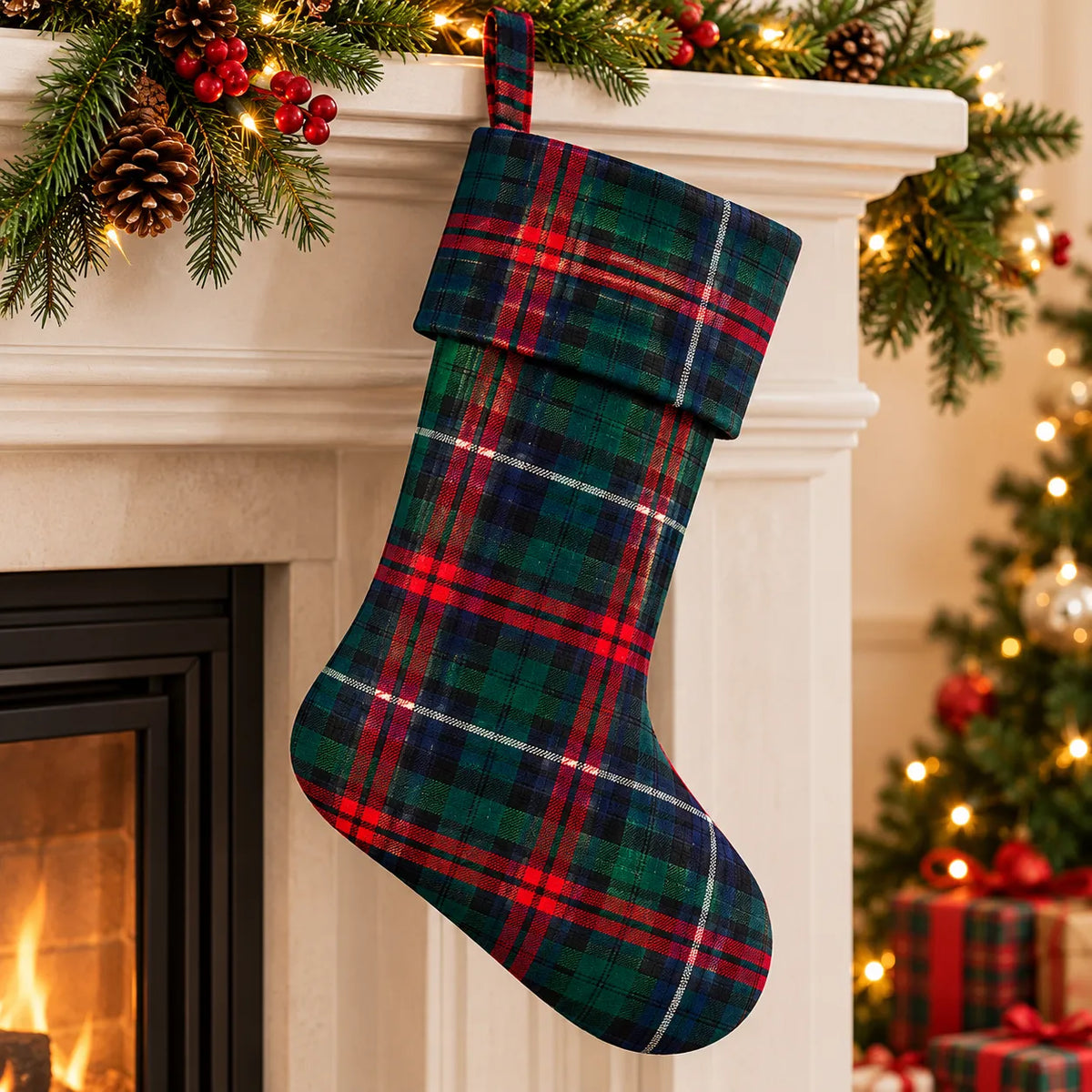 MacDonald Tartan Christmas Stocking