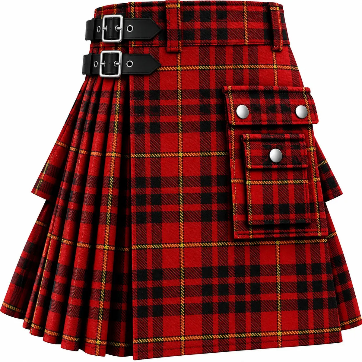 MacDonald Tartan Kilt in traditional Scottish Highland style