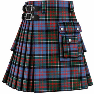 MacDonald of ClanRanald Tartan Kilt in traditional Scottish Highland style