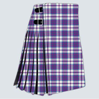 MacDonald of Glencoe Dress Dance Tartan Kilt in traditional Scottish Highland style