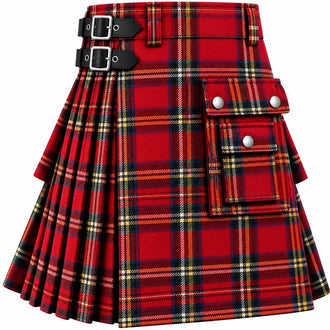 MacDonald of Lochmaddy Ancient Tartan Kilt in traditional Scottish Highland style