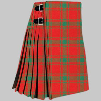 MacDonald of Sleat Ancient Tartan Kilt in traditional Scottish Highland style