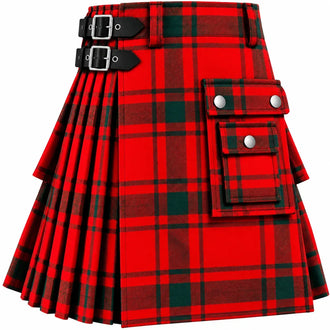 MacDonald of Sleat Tartan Kilt in traditional Scottish Highland style