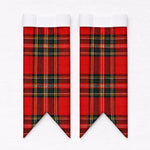 MacGregor Tartan Flashes for Traditional Highland Wear