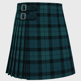 MacKay Tartan Kilt featuring traditional Scottish clan tartan with knife pleats and classic Highland styling