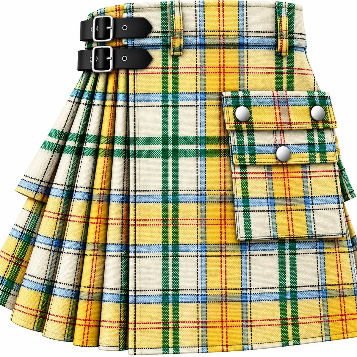 MacLeod Dress Special Tartan Kilt in traditional Scottish Highland style

