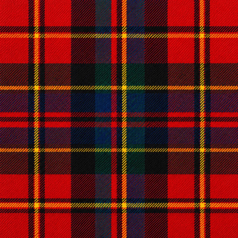MacLeod Red Modern Tartan