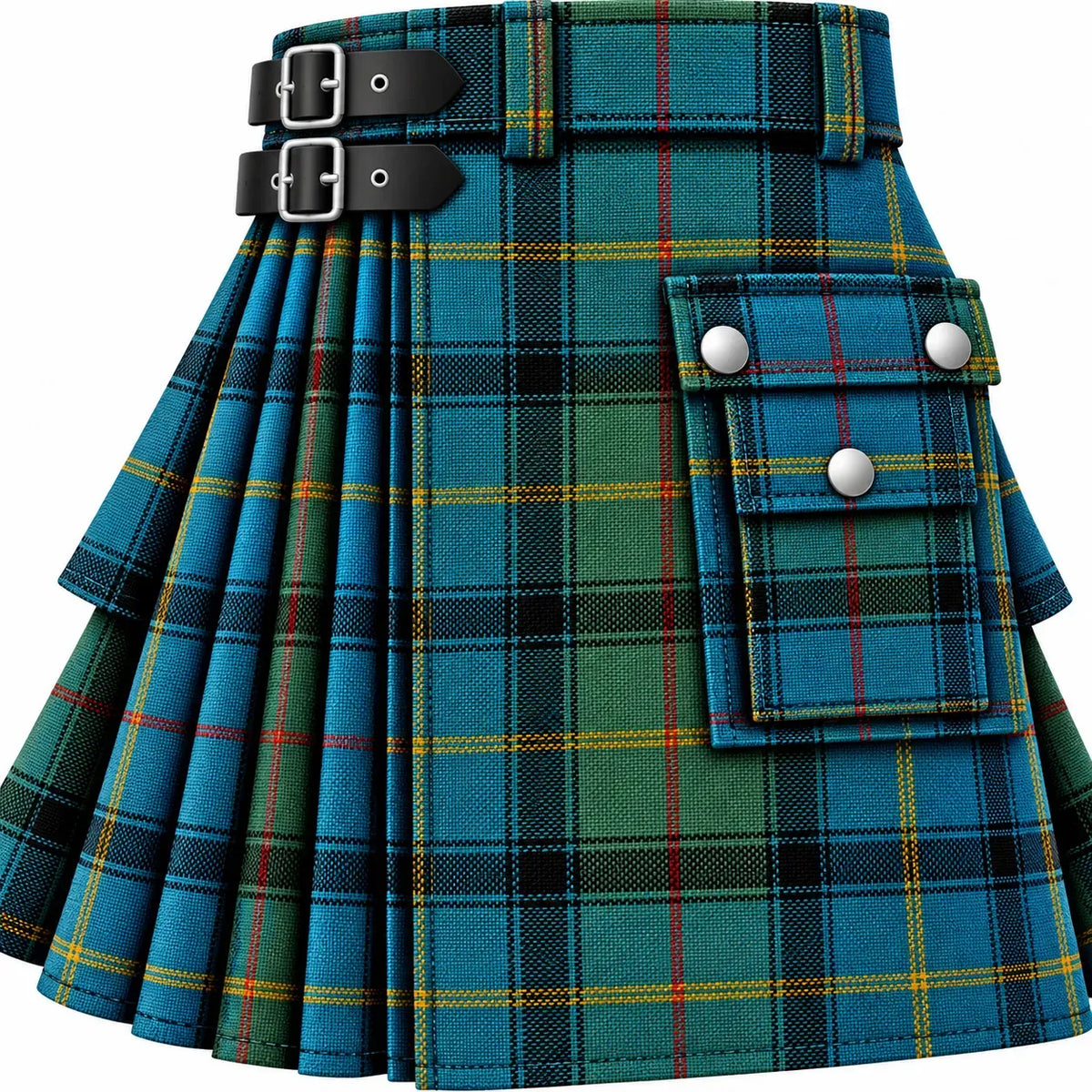 MacLeod of Harris Antique Tartan Kilt in traditional Scottish Highland style
