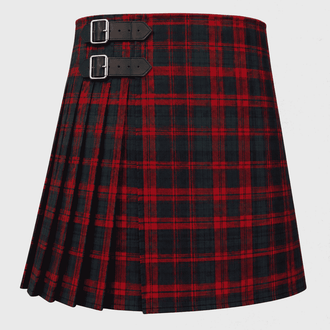 Macdonald Tartan Kilt made from authentic Scottish tartan with traditional pleated Highland craftsmanship