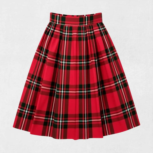 MacGregor Tartan Kilt with adjustable straps in classic Scottish Highland style