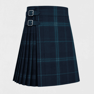 Malcolm MacCallum Tartan Kilt featuring authentic Scottish clan tartan with traditional pleated Highland design