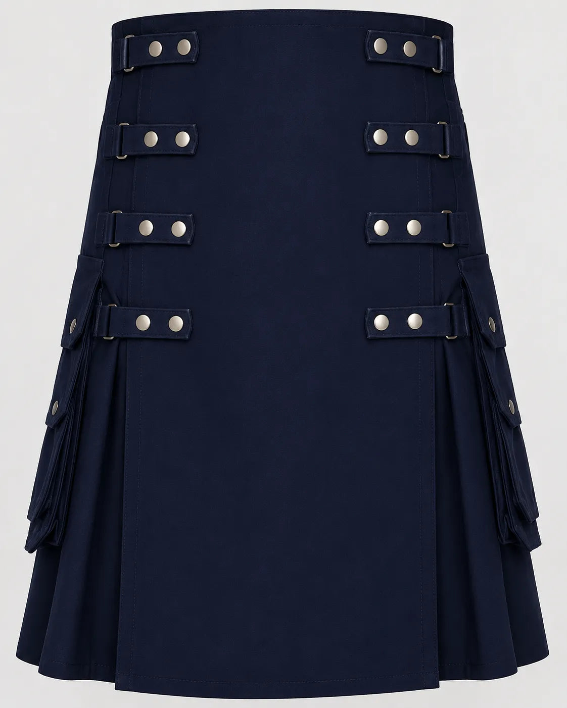 navy blue kilt