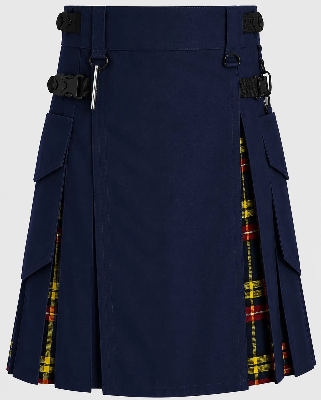 navy blue kilt